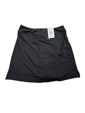 NWT | Black High-Waisted Athletic Running Skort with Liner | Medium